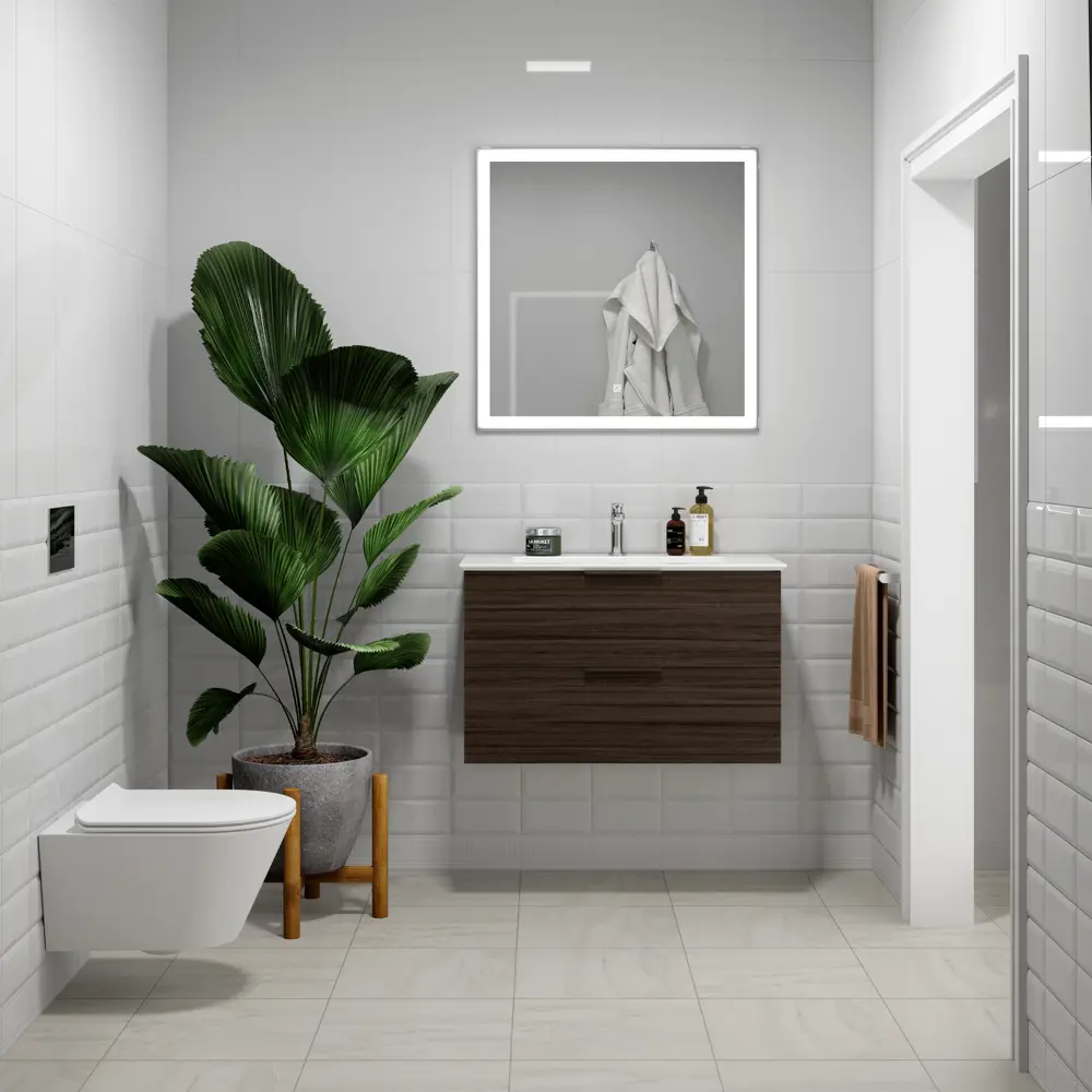 Керамогранит Kerama Marazzi Пескара с мраморным эффектом 40.2×40.2 см 84348735 STLM-0048767 - Вид №4