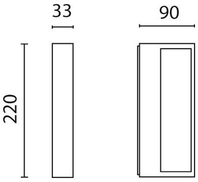 SIMES Светодиодный уличный настенный светильник Cool sun-id-1485928 - Вид №5