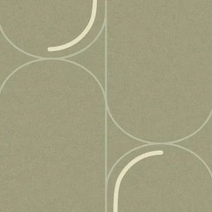Обои флизелиновые New Age Деко оливковые 1.06 м NA9164-24