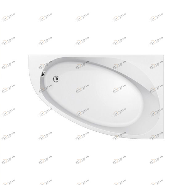 Ванна угловая Nova 160/100 см 2NVB5S2 Gruppo Geromin 