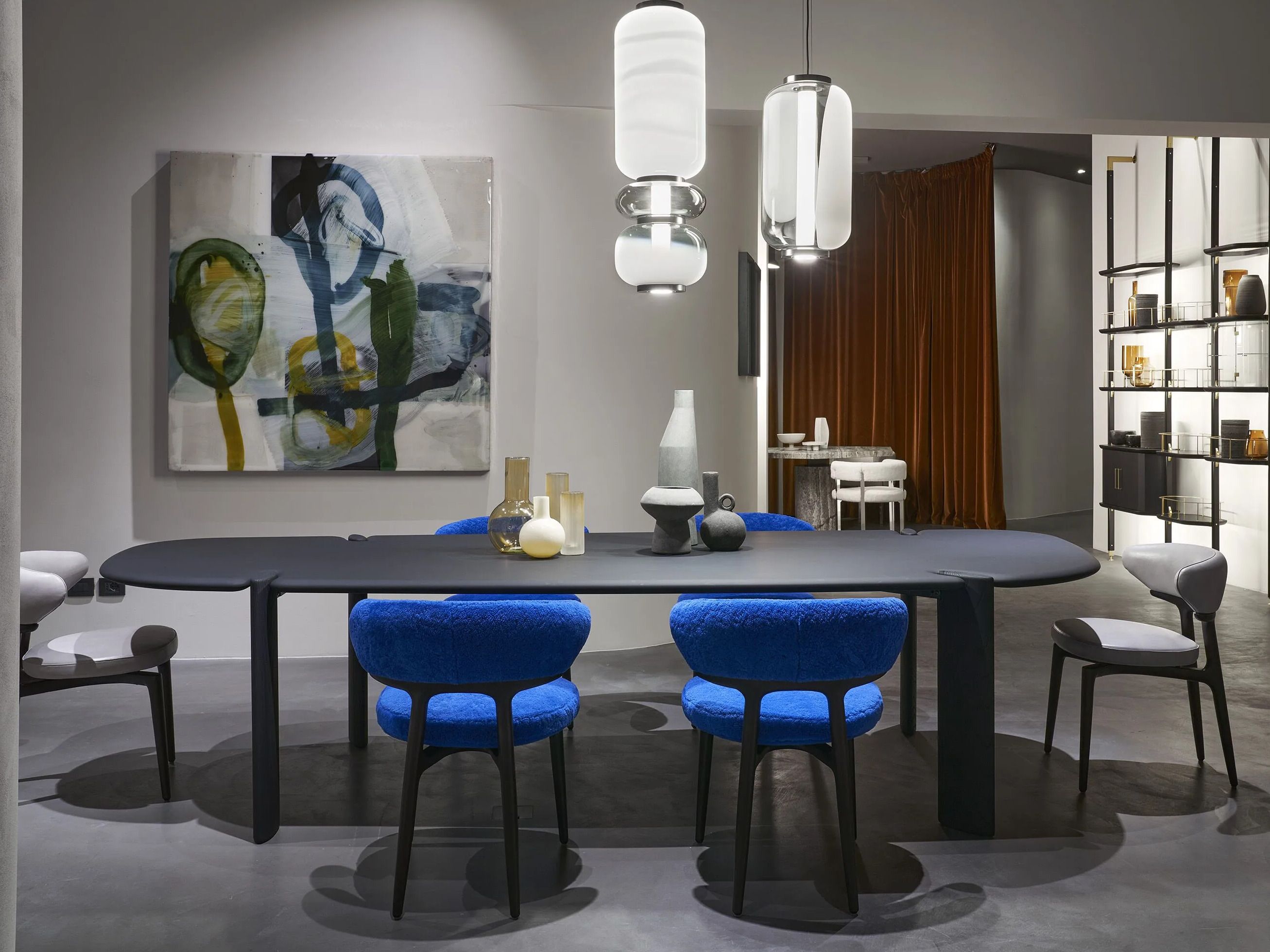 Мягкий стул из массива дерева Baxter CLOTILDE ARCH-00119050 - Вид №5