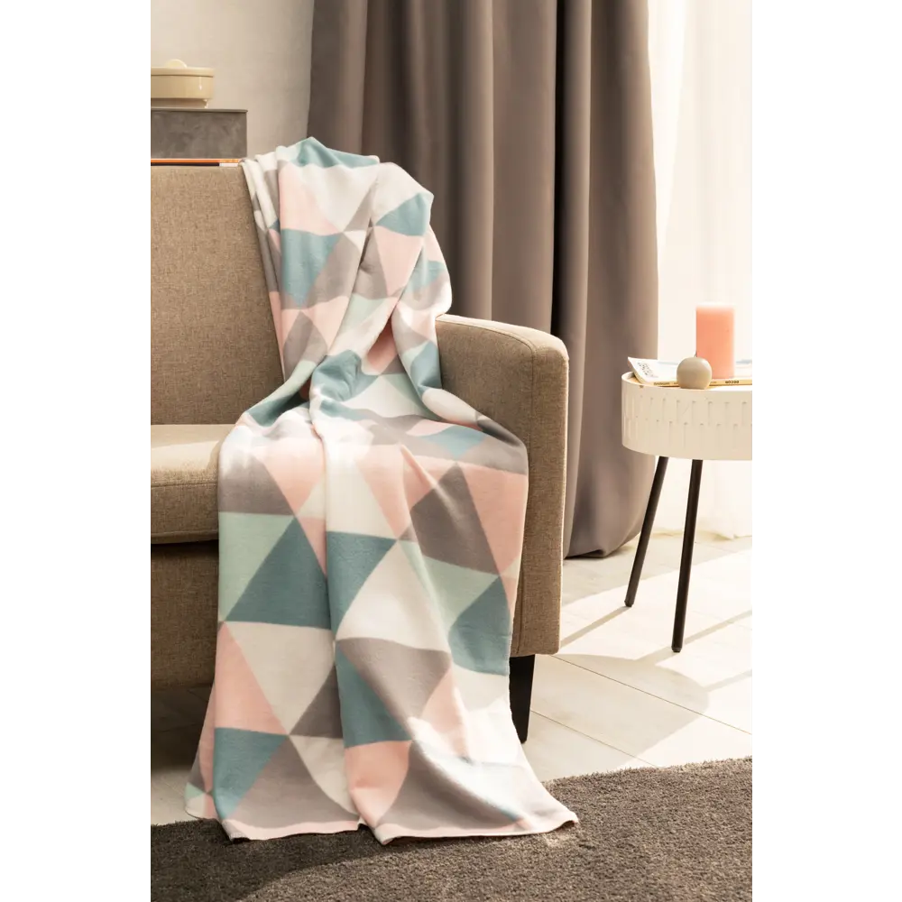 Плед Laguna 130х170 см флис разноцветный BELEZZA STLM-2035422 - Вид №5