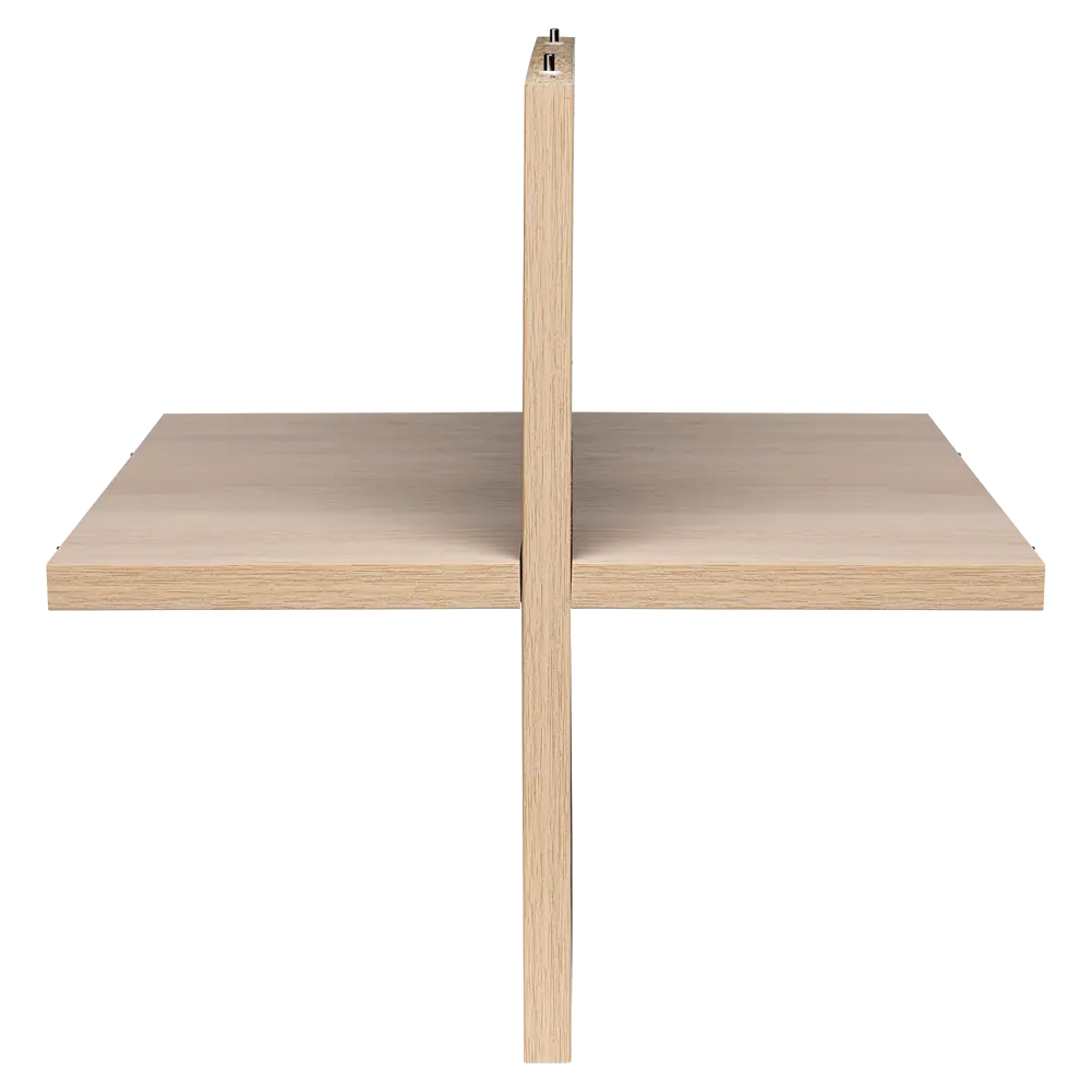 Вставка крестовая для стеллажа KONSENSA Руан 32.7x31.5 см ЛДСП цвет дуб STLM-2113401 - Вид №4