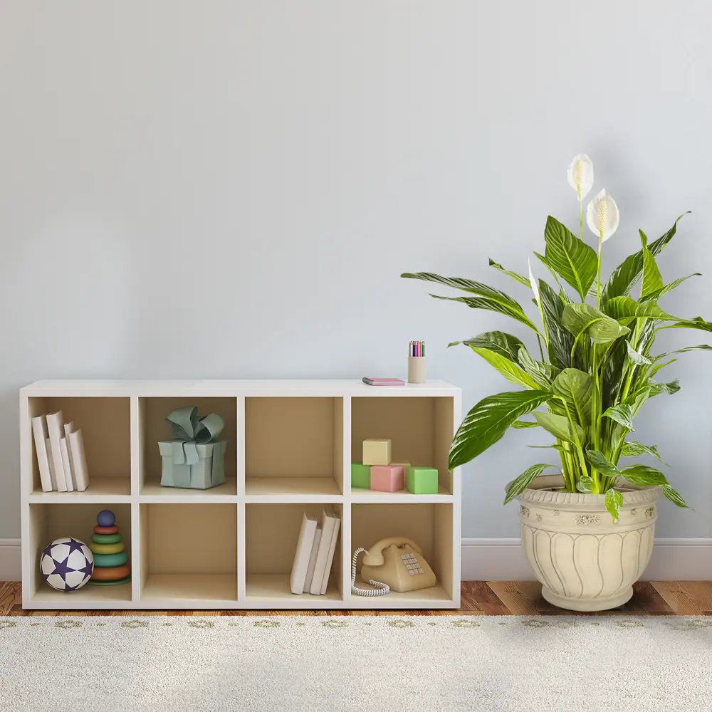 Горшок-кашпо цветочный Тек.А.Тек Grapes ø62 h58 см v70 л пластик светлый терракот Грейпс STLM-2120424 - Вид №2