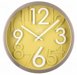 Часы настенные желтые Tomas Stern 9078 TOMAS STERN  00-3872802 Желтый