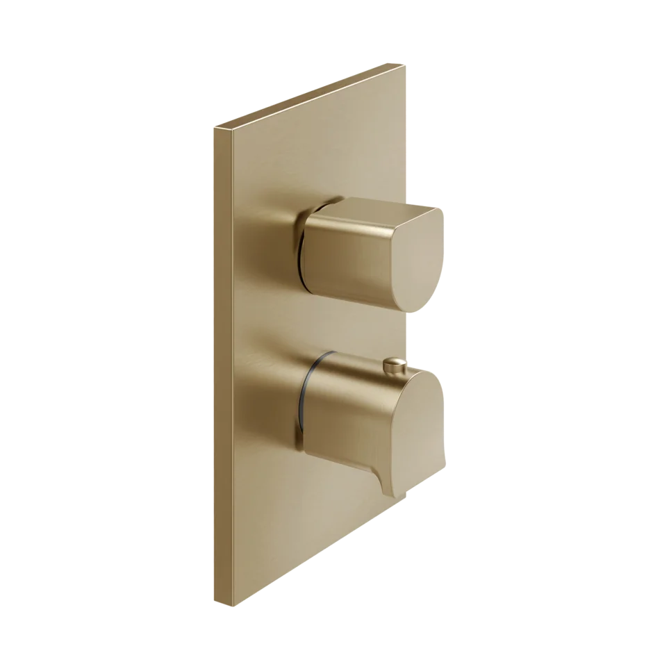 Смеситель для душа 59134 726 Gessi Rilievo ТЕПЛАЯ БРОНЗА BR. PVD 59134726