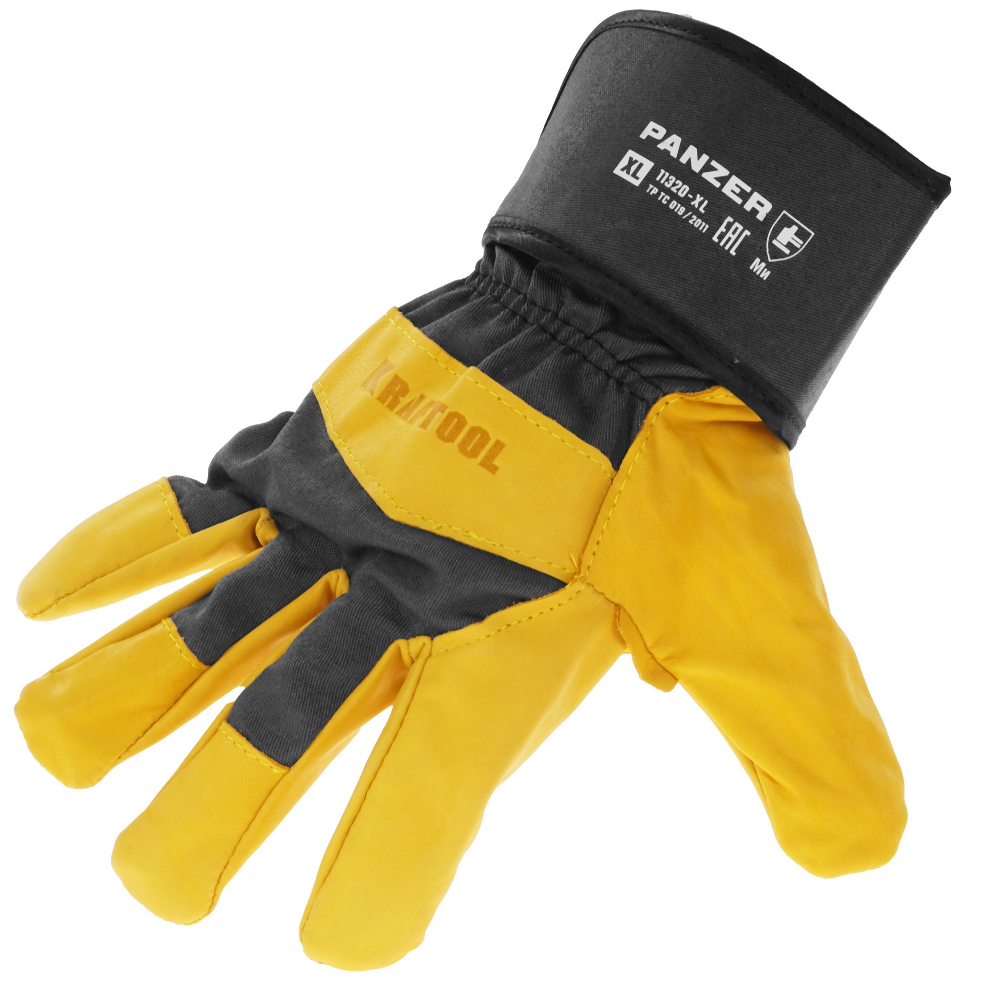 Перчатки спилковые/кожаные KRAFTOOL 11320-XL 9156163 STDN-0015649 - Вид №2