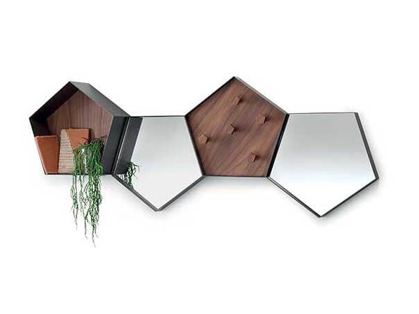 Металлическая настенная вешалка Pacini & Cappellini Dix ARCH-00106558