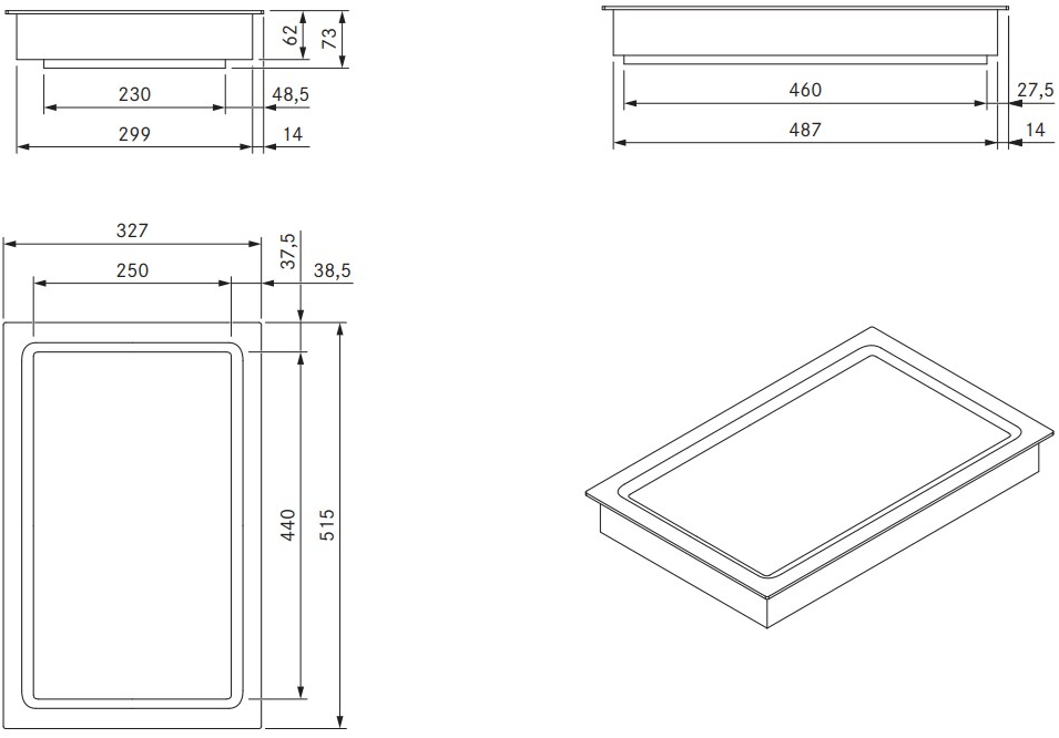 Bora Теппан гриль из нержавеющей стали Bora classic 2.0 sun-id-1361278 - Вид №5