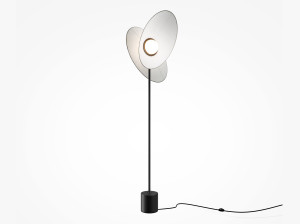 Алюминиевый светодиодный торшер с регулируемой яркостью