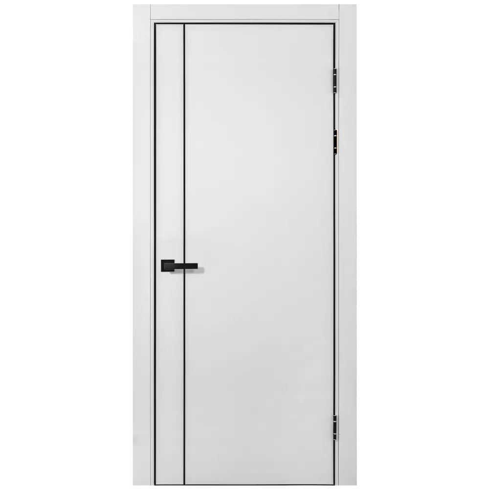Межкомнатная дверь PORTIKA Борно 80x220 см, серый 89423525 STLM-1563243