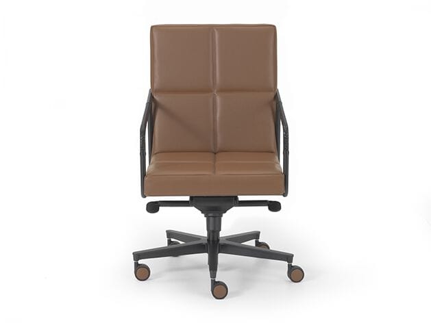 Кожаное вращающееся офисное кресло i 4 Mariani Пабло ARCH-00057820 - Вид №1