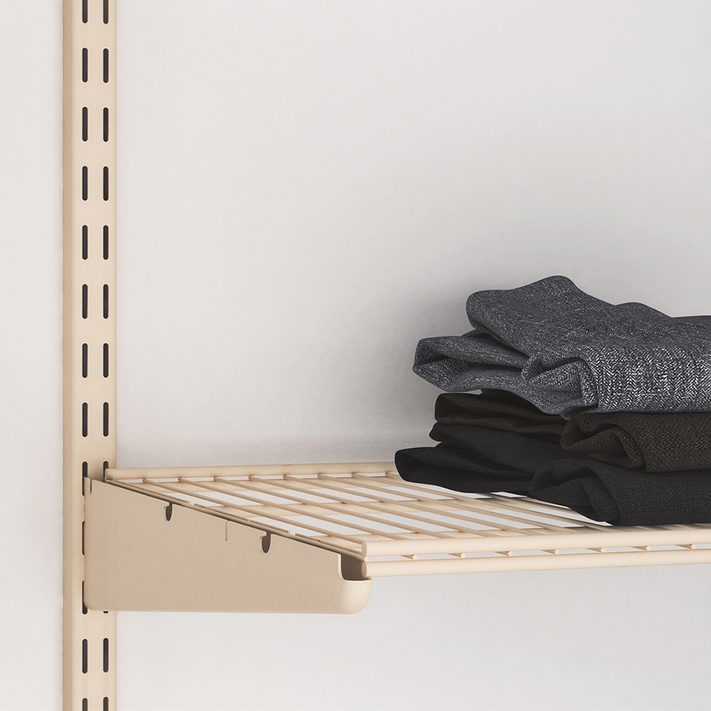 Сеточная полка , 903x406x15 мм, магнолия LJPS0481 Public Steel Россия  - Вид №4