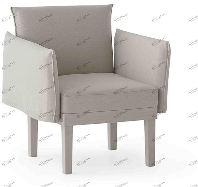 GABER Кресло из ткани с подлокотниками Conga sun-id-1477649