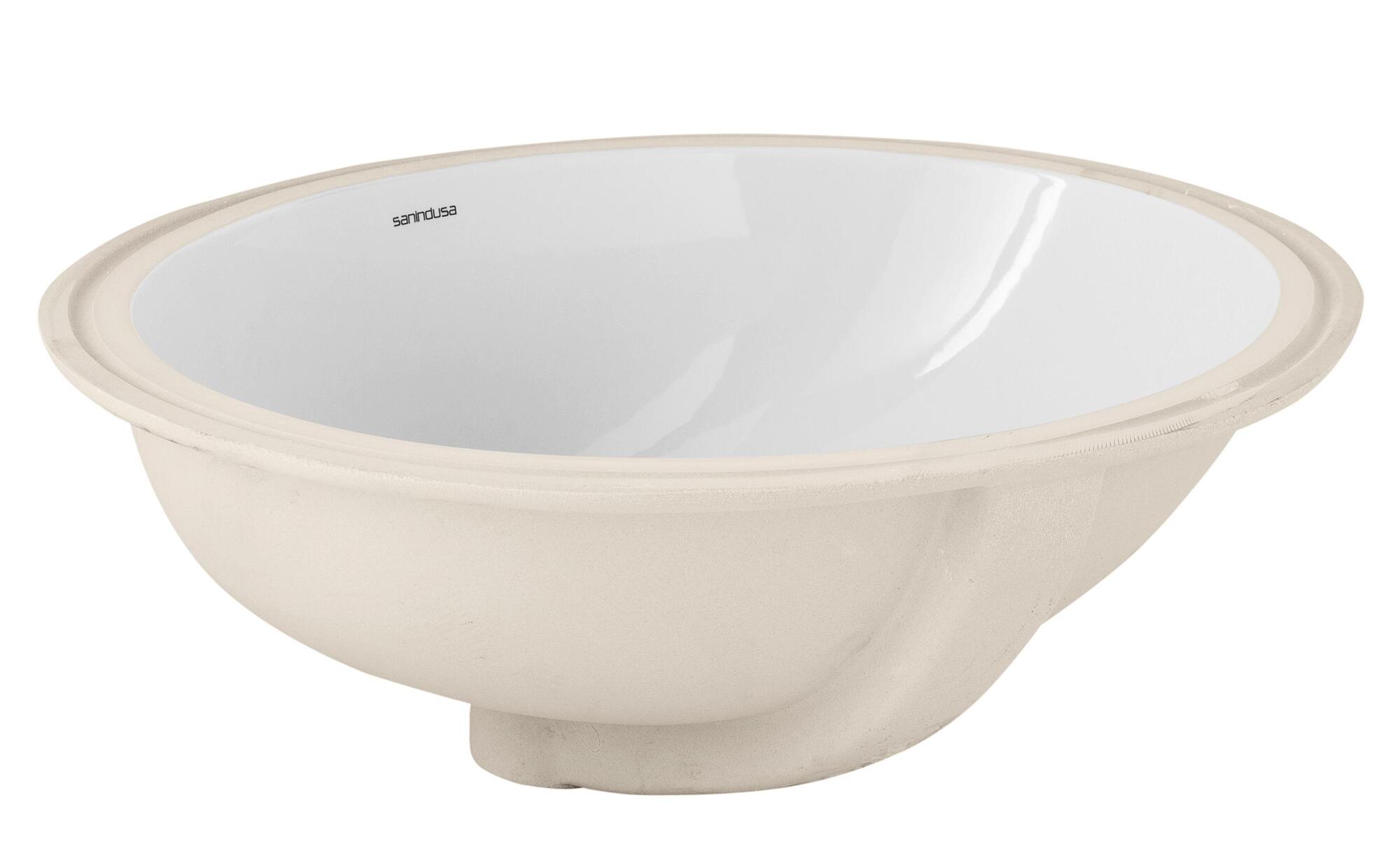 108750004 Накладная раковина под столешницу  круглая Sanindusa Simple - Вид №2