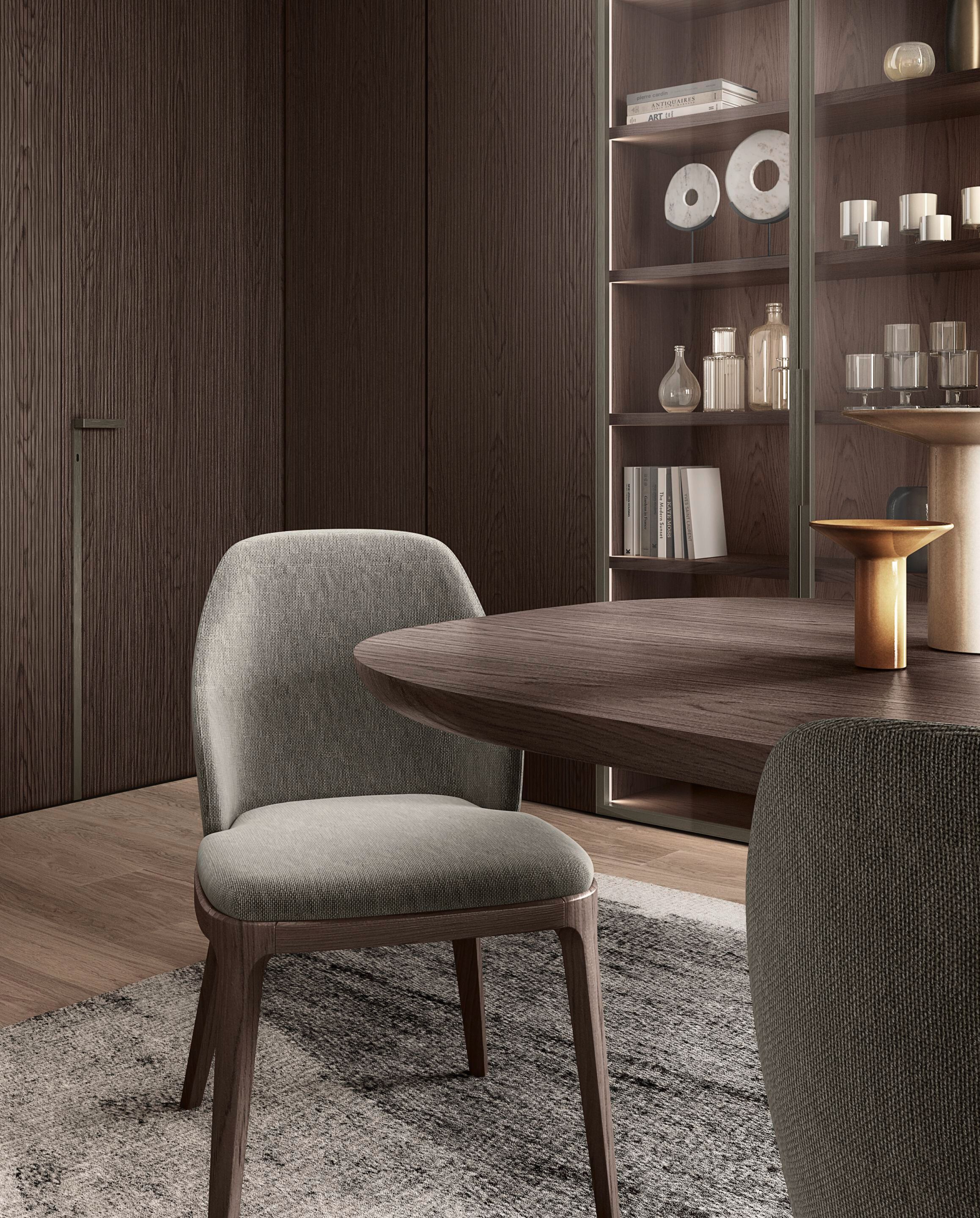 Прямоугольный стол из шпона Olivieri MR. BIG ARCH-00015869 - Вид №1