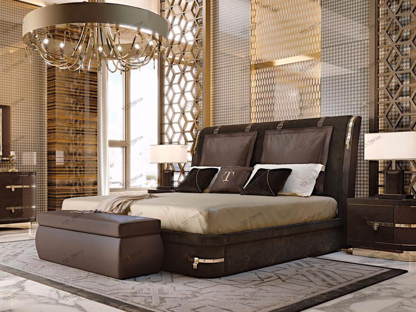 Turri Кровать двуспальная мягкая для гостиниц Diamond sun-id-1359504