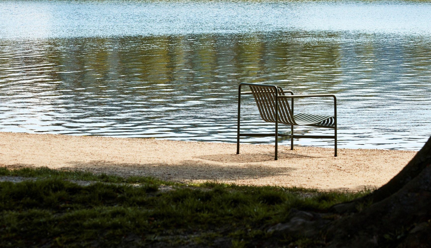 Стальное садовое кресло с подлокотниками Hay Палисад ARCH-00128999 - Вид №16