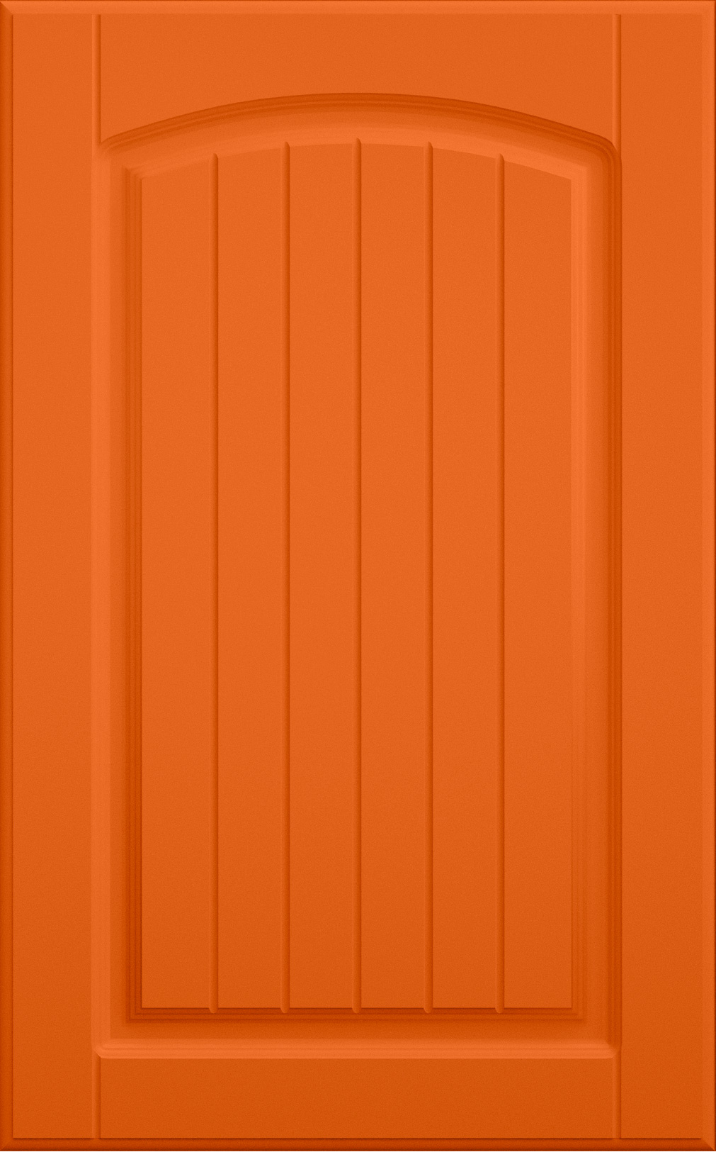 Фасады для кухни Кантри Фрезеровка «Арка сложная» 503 Оранжевый SIDAK SIST2711-499