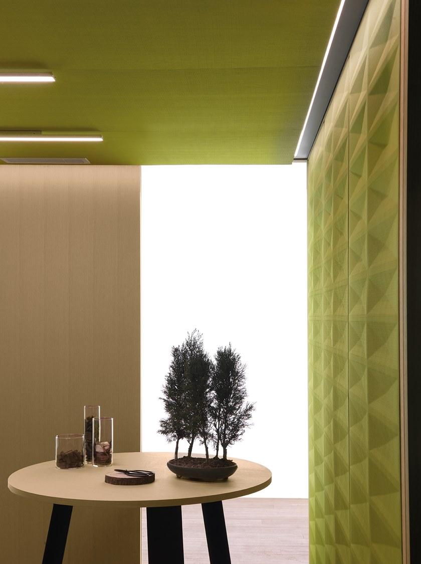 Citterio Акустический офисный остров из дерева и стекла sun-id-1369862 - Вид №4