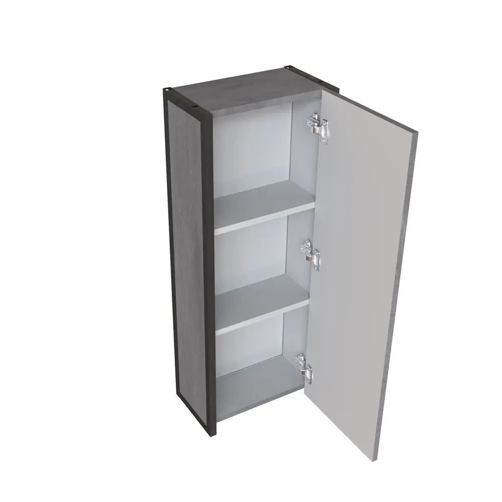 Пенал для ванной 1Marka Urban 35П 1Д подвесной 90x35 см цвет бетон лофт STLM-2018348 - Вид №2