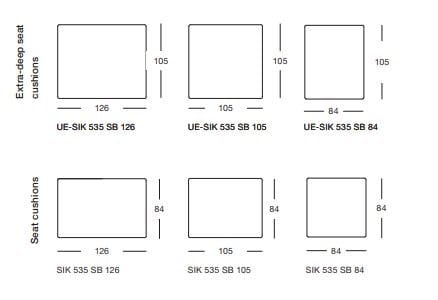Угловой диван из ткани Rolf Benz Rolf Benz 535 LIV ARCH-00113759 - Вид №3