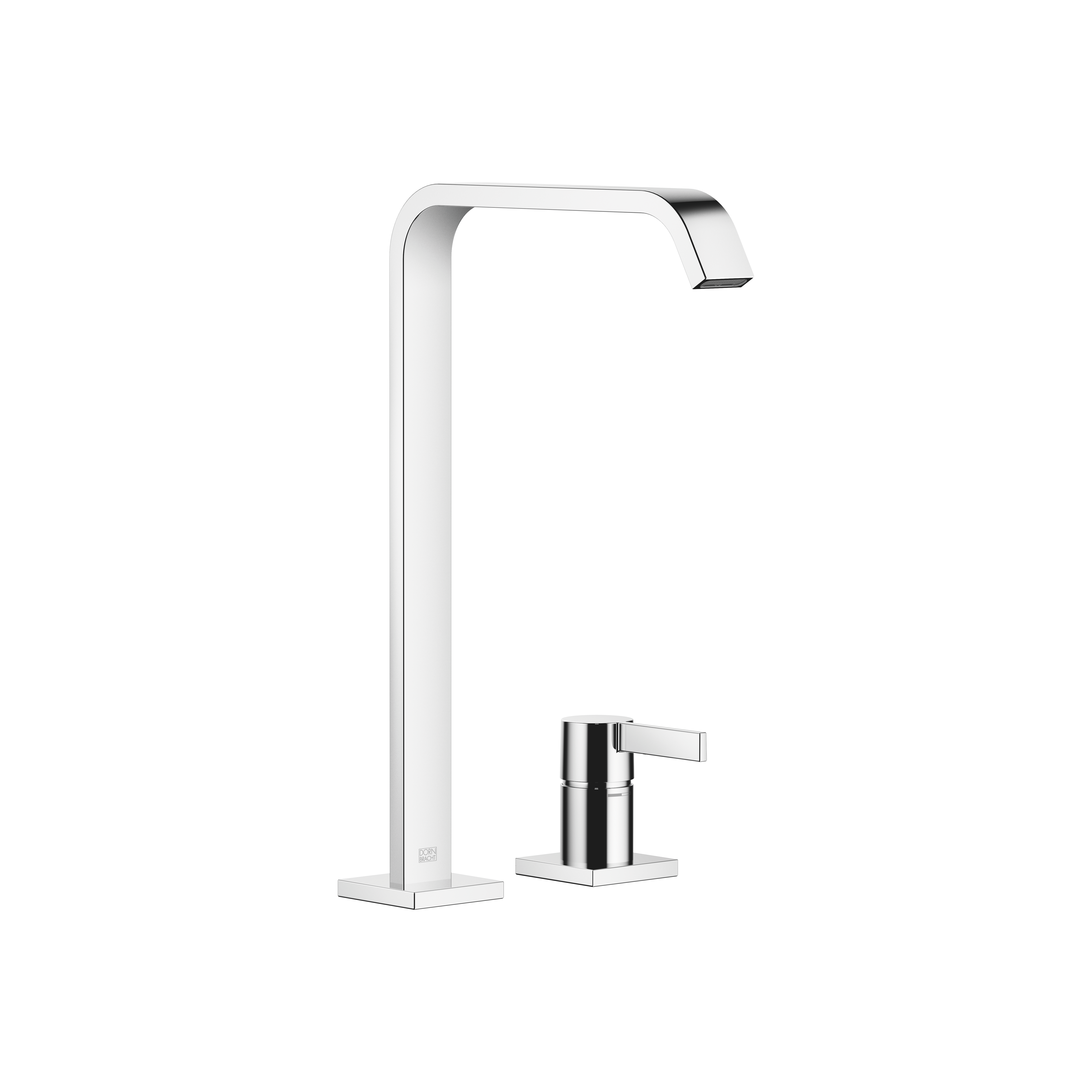 IMO Смеситель для раковины, на два отверстия, с высоким изливом, без донного клапана - Хром DornBracht 29218671-00