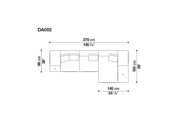 Кожаный диван B&B Italia док ARCH-00130675 - Вид №200
