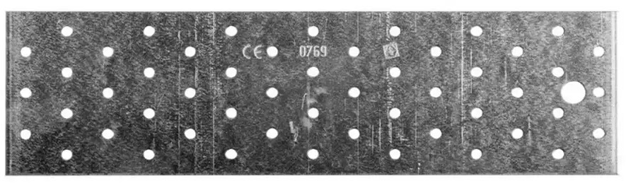 91643825 Пластина соединительная Vormann 80х200х2 мм оцинкованная STLM-1007576