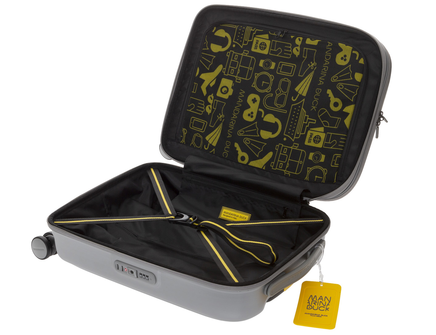 SZV44-466 Чемодан SZV44 Cabin Trolley Mandarina Duck Logoduck+  - Вид №3