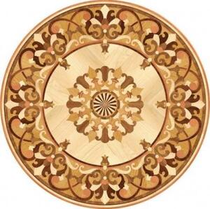 Художественный паркет Da Vinci Розетка 26-010 Шлифованная Под Лакировку На Объекте Дуб Любая на выбор (Гладкая) х1000 мм.