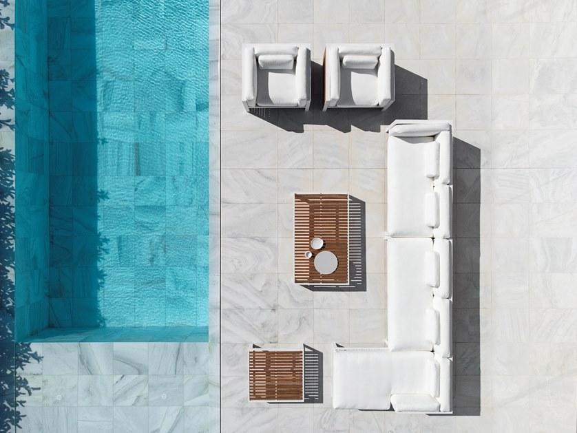 GANDIABLASCO Садовое кресло из тика с подлокотниками Dna teak sun-id-1410391 - Вид №8