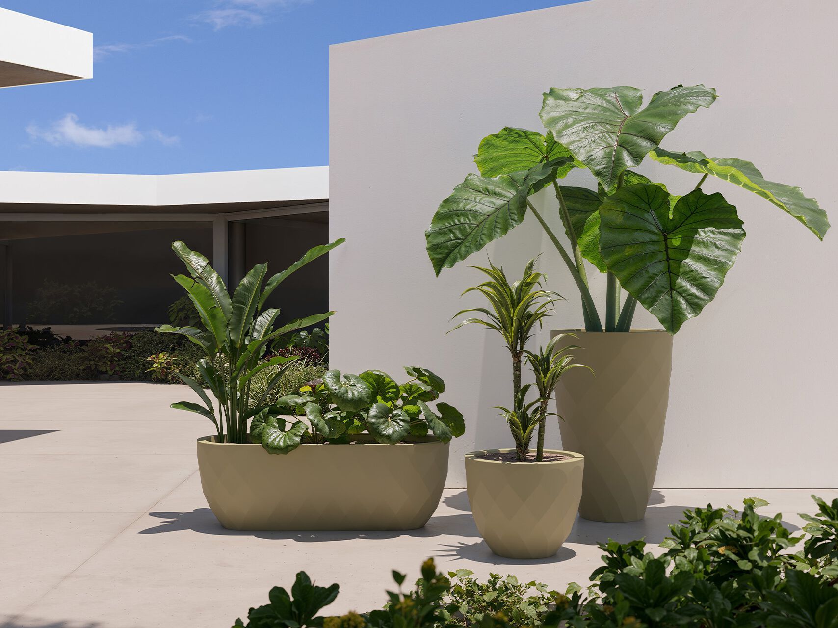 Круглый полиэтиленовый плантатор Vondom Vases ARCH-00099747 - Вид №1