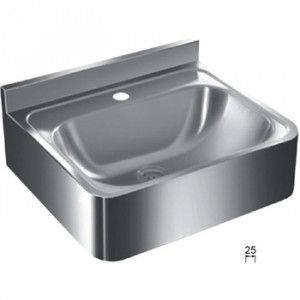 NHSX9124 Edone Подвесной умывальник с прямоугольным основанием и приподнятым NHSX9124