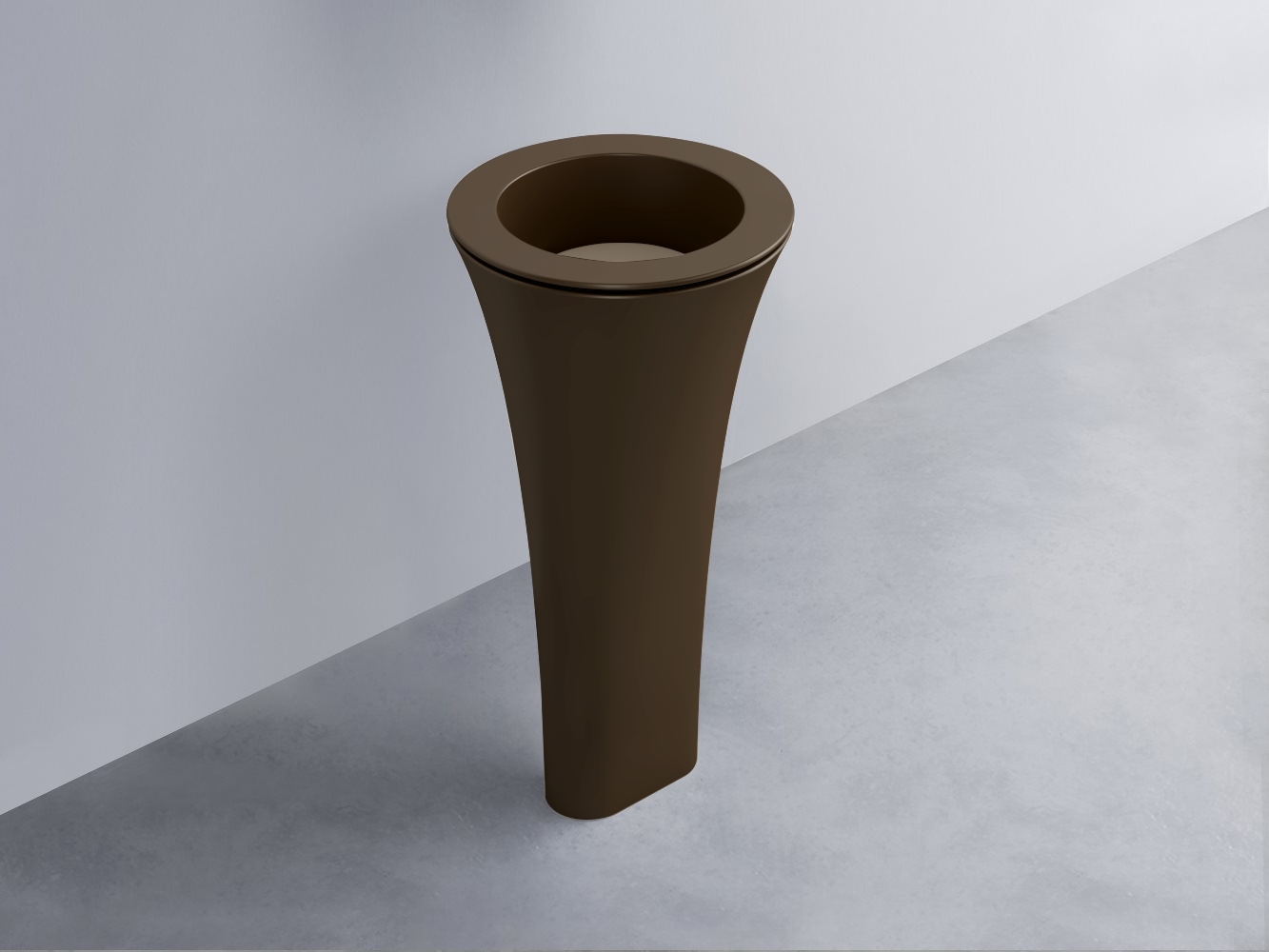 AMLA45-CA+AMPILT-AN+AMCOLT-CA Раковина Amedeo Tondo отдельностоящая cielo Enjoy + Amedeo Ceramica Cielo