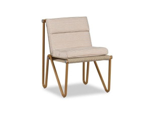 Стул из нержавеющей стали с мягким сиденьем