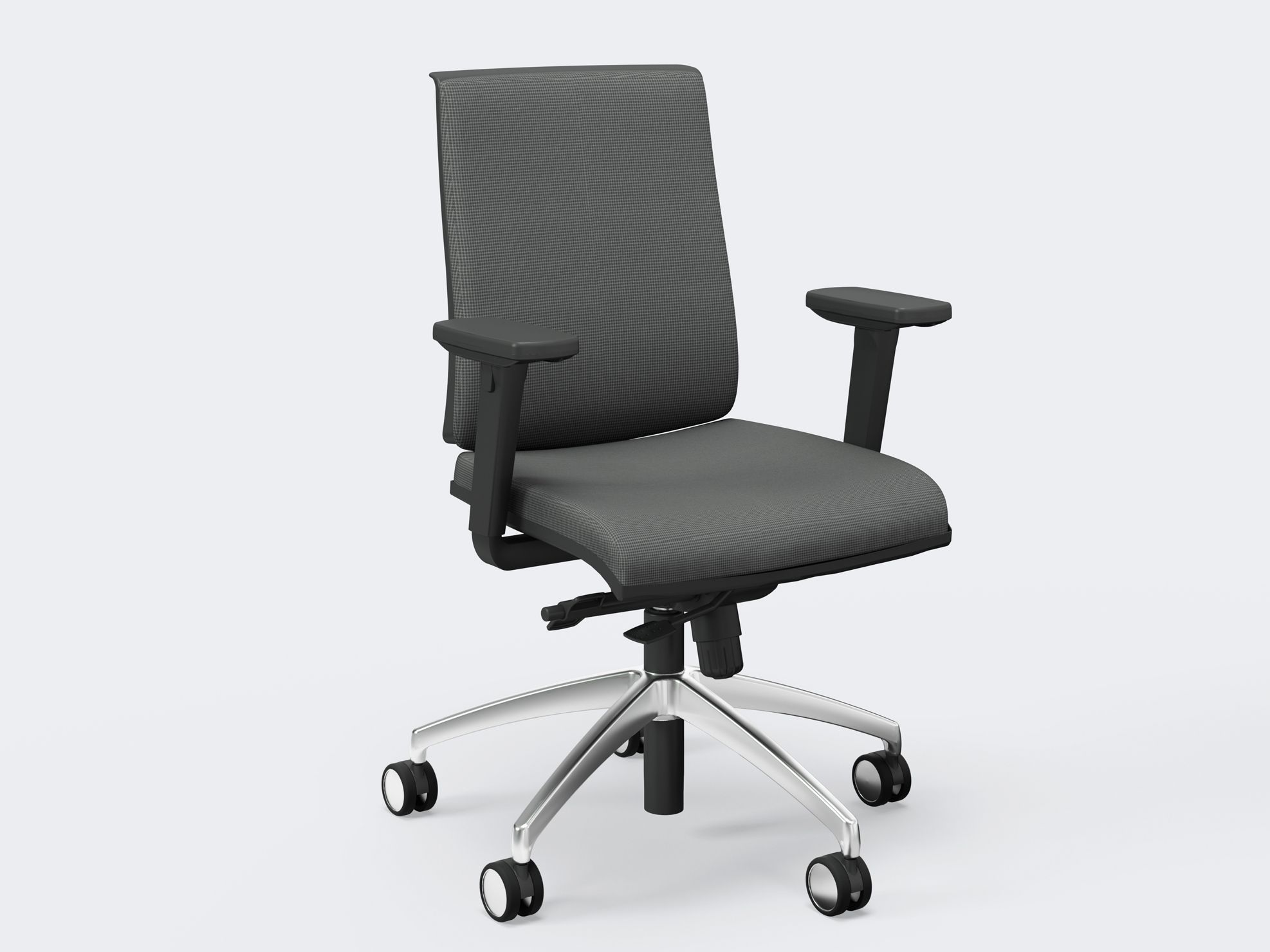 Поворотный операционный офисный стул с подлокотниками Ares Line Zero7 ARCH-00120242 - Вид №1