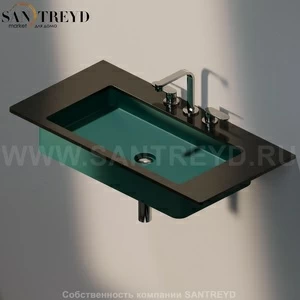 MW75SP5020 Накладная раковина под столешницу  квадратная Ceramica Flaminia Miniwash