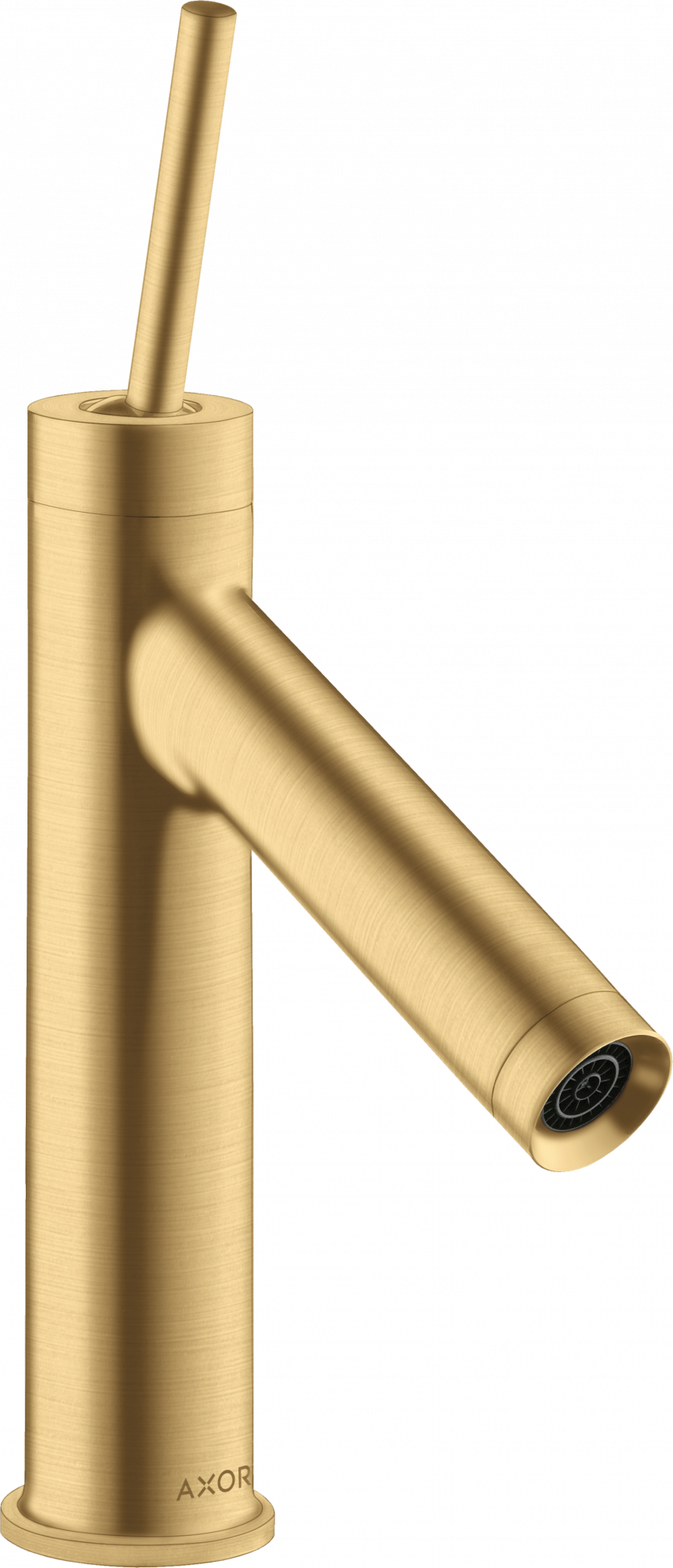 10117250 Смеситель для раковины 90, однорычажный, со сливной ручкой и сливным гарнитуром AXOR STARCK