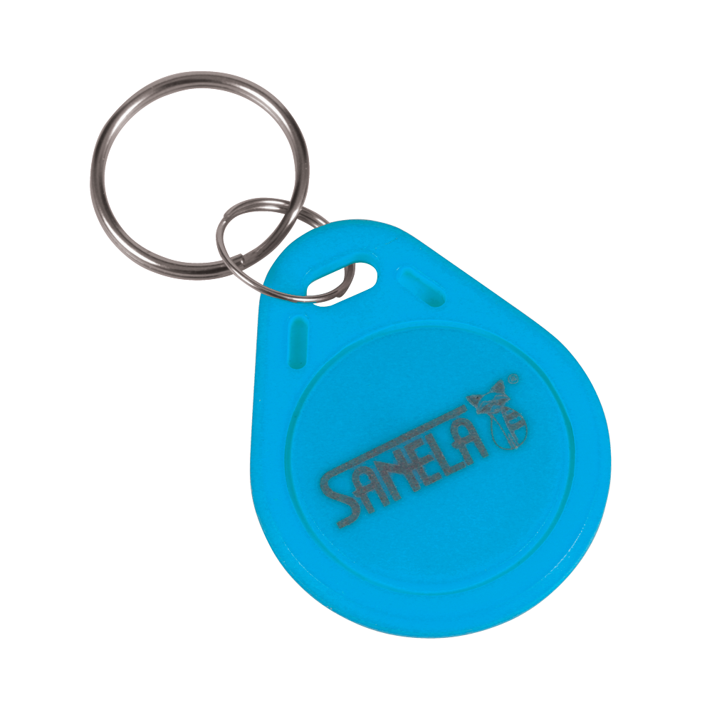 88511 Кoмплект 50 шт. пластмассoвых RFID жетoнoв для жетoнных автoматoв, синий цвет SANELA 