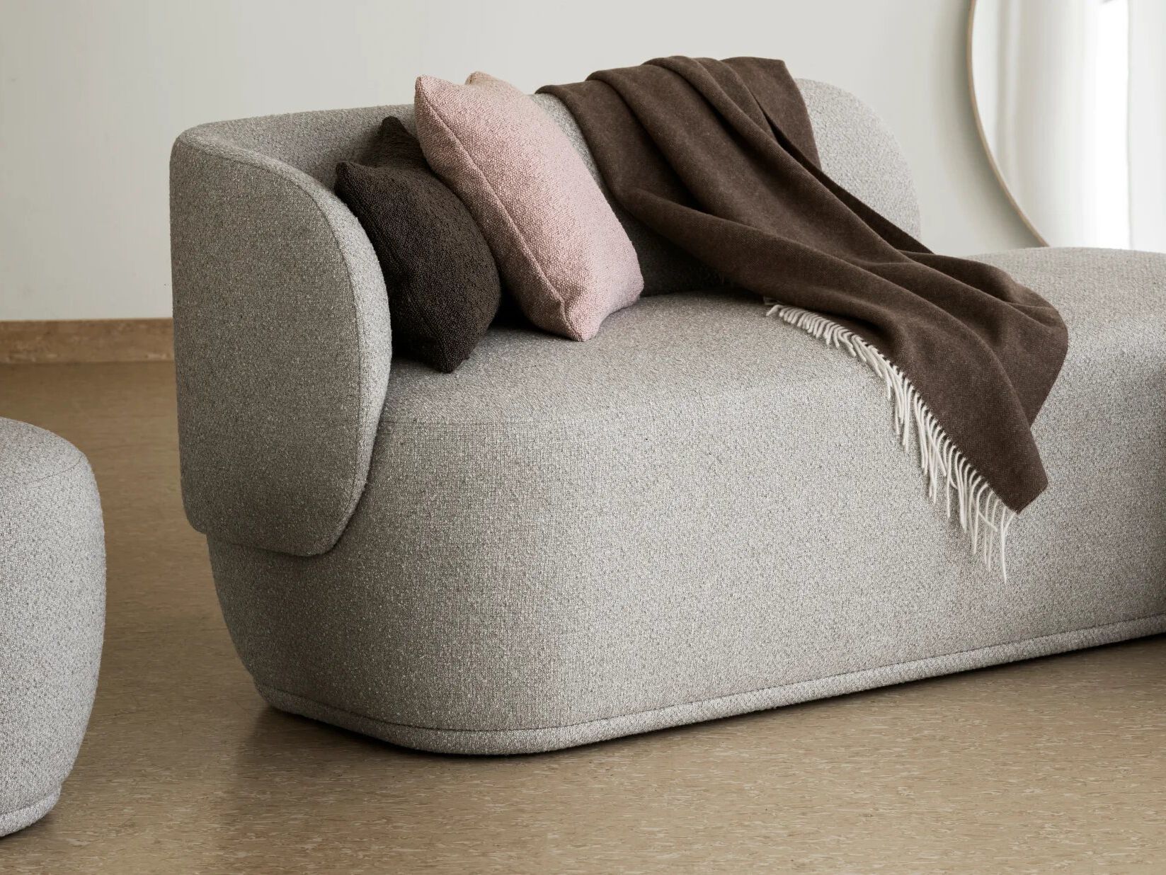 Прямоугольная подушка из ткани blomus BOUCLE ARCH-00132949 - Вид №4