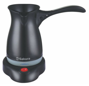 9173264 Электрическая турка SAKURA SA-6111BKG черный