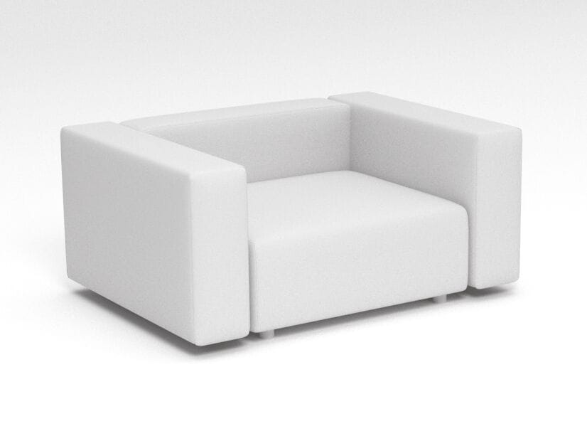 Тканевое садовое кресло с подлокотниками Rever Navigli ARCH-00052323