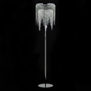 Торшер Eurosvet Royal 80412/2 хром EUROSVET ПОД СТАРИНУ, ЭЛИТНЫЕ 219658 Прозрачный;хром