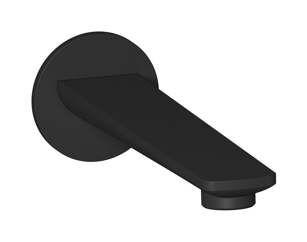 Настенный излив для ванны WE ARE IB c6327np_23 Matt Black C-67