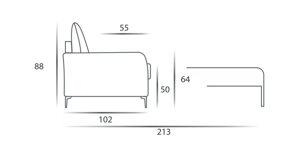 Диваны Divano 2 Posti Maxi Spaziorelaxitalia  Londra Londra Divano 2 Posti Maxi - Вид №4