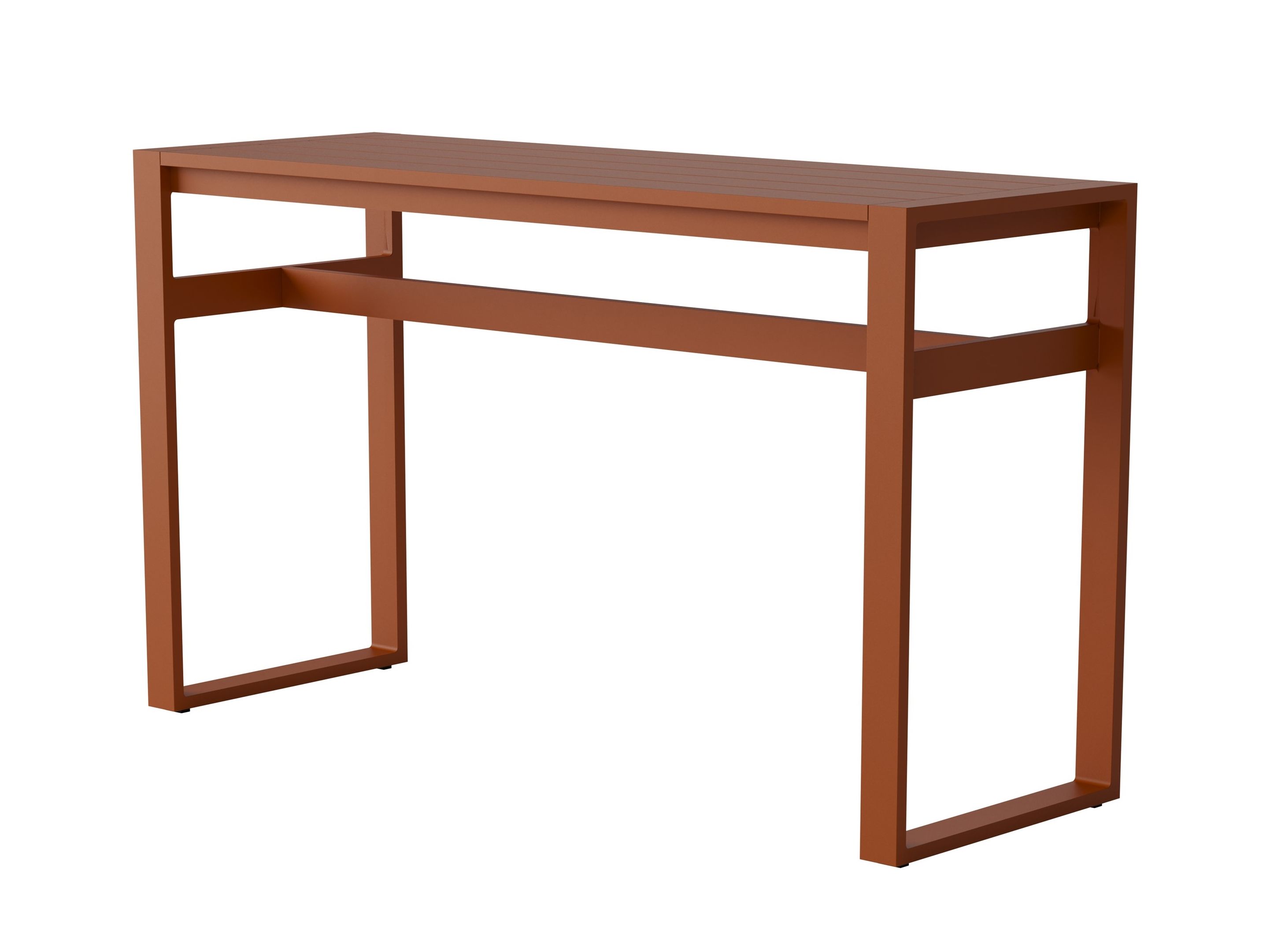 Высокий прямоугольный алюминиевый стол с порошковым покрытием Case Eos ARCH-00082338 - Вид №23