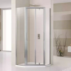 Душевой уголок 100x100 LUNES PENTAGONO S Novellini LUNES