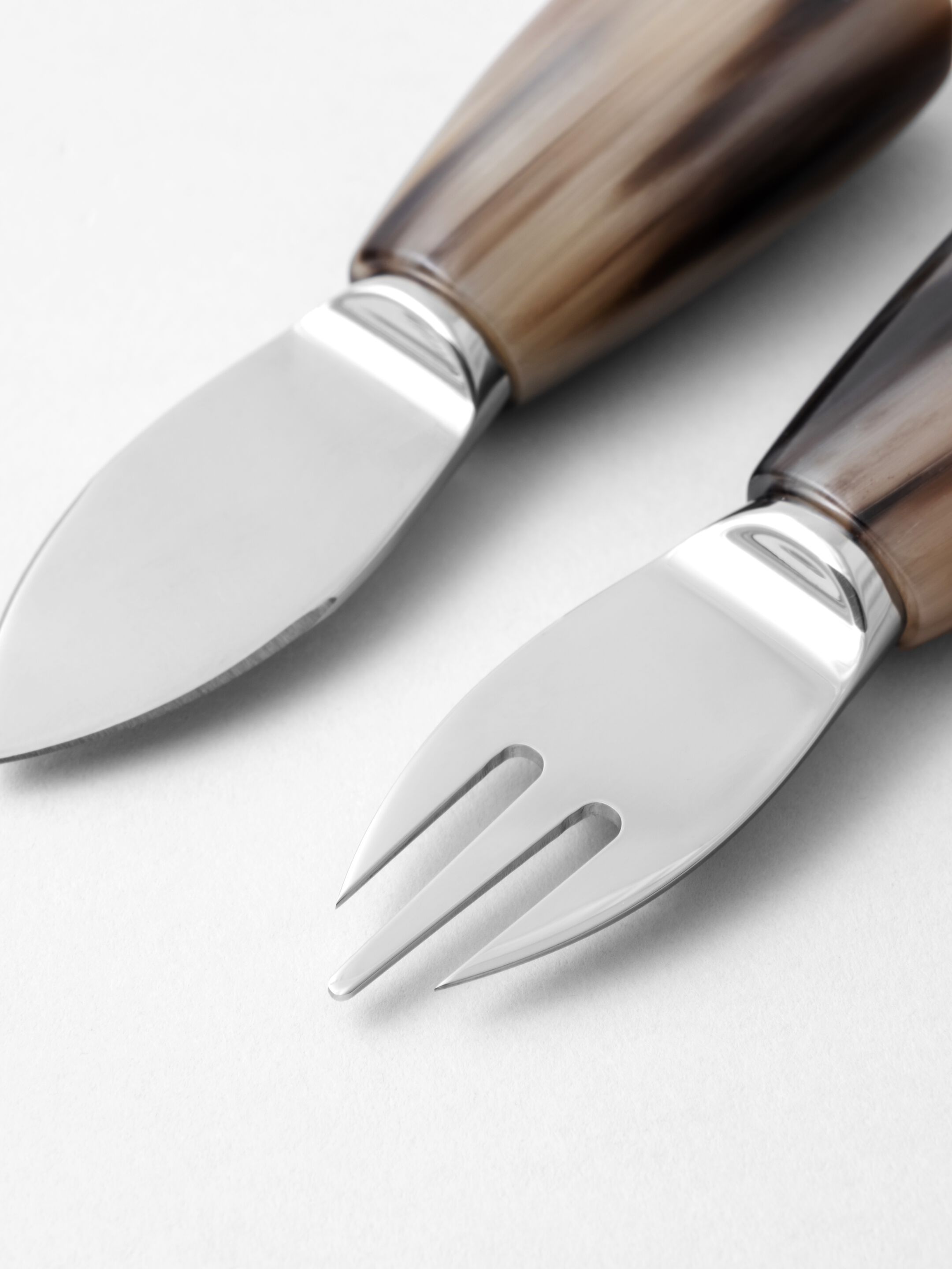 Набор столовых приборов для сыра из нержавеющей стали Zanchi 1952 Natural ARCH-00099380 - Вид №2