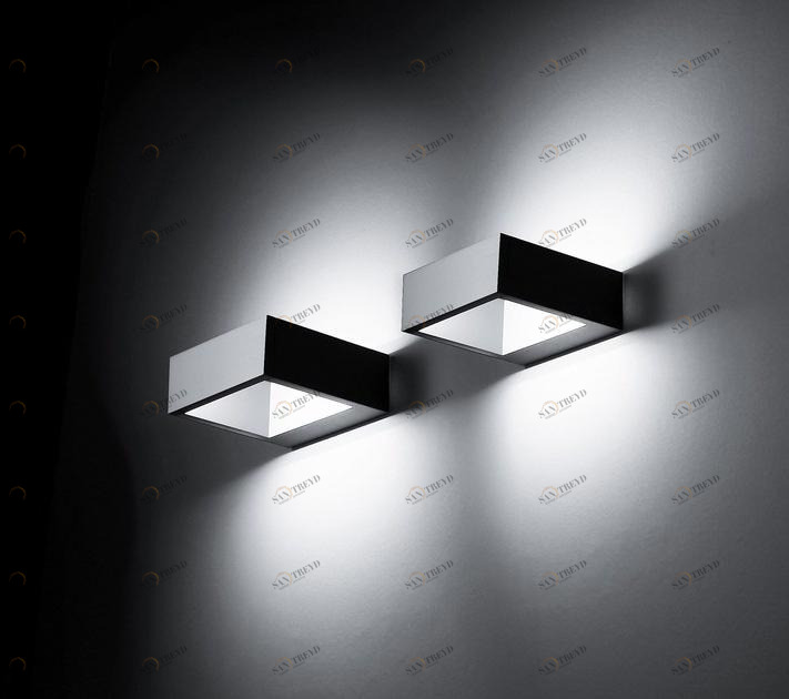 SIMES Светодиодный уличный настенный светильник Cool square sun-id-1398108